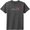 Breckenridge Mountain Summit County Youth T-Shirt Charcoal - US Custom Tees