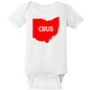 Cbus Columbus Ohio Baby One Piece White - US Custom Tees
