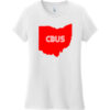 Cbus Columbus Ohio Women's T-Shirt White - US Custom Tees