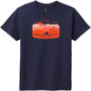 Charlottesville Virginia Outdoor Youth T-Shirt New Navy - US Custom Tees