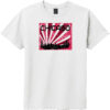 Chicago Skyline Retro Youth T-Shirt White - US Custom Tees