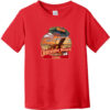 Clearwater Beach Florida Vintage Beach Toddler T-Shirt Red - US Custom Tees