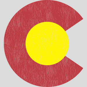 Colorado Flag Logo Design - US Custom Tees