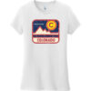 Colorado Rocky Mountain High Women's T-Shirt White - US Custom Tees