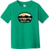 Crater Lake Oregon Toddler T-Shirt Kelly Green - US Custom Tees