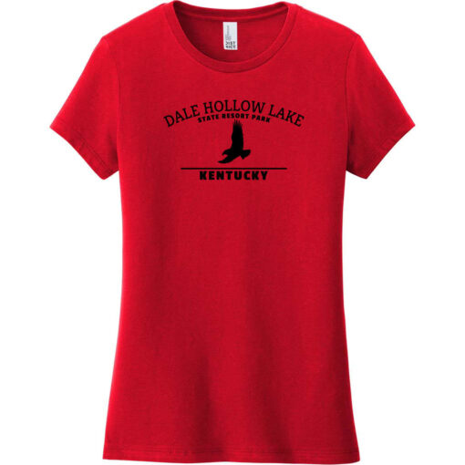 Dale Hollow Lake Kentucky Women's T-Shirt Classic Red - US Custom Tees