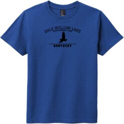 Dale Hollow Lake Kentucky Youth T-Shirt Deep Royal - US Custom Tees