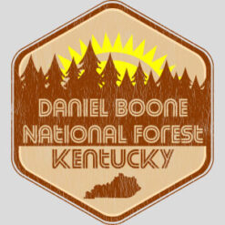 Daniel Boone National Forest Kentucky Design - US Custom Tees