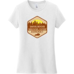 Daniel Boone National Forest Kentucky Women's T-Shirt White - US Custom Tees