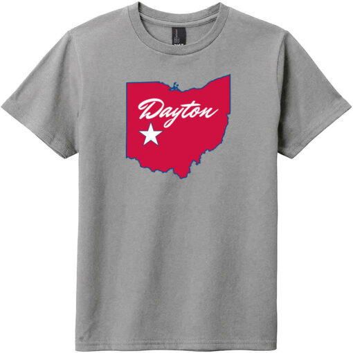 Dayton Ohio Youth T-Shirt Gray Frost - US Custom Tees
