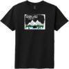 Denali State Park Alaska Youth T-Shirt Black - US Custom Tees