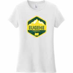 Eugene Oregon Women's T-Shirt White - US Custom Tees