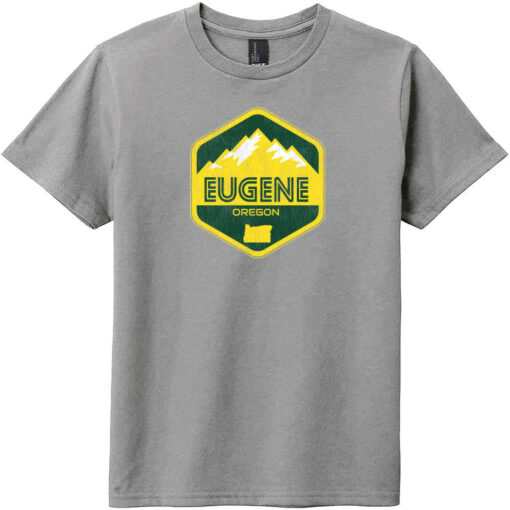 Eugene Oregon Youth T-Shirt Gray Frost - US Custom Tees