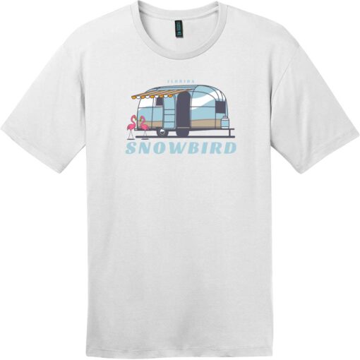 Florida Snowbird T-Shirt Bright White - US Custom Tees
