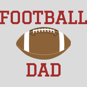 Football Dad Design - US Custom Tees