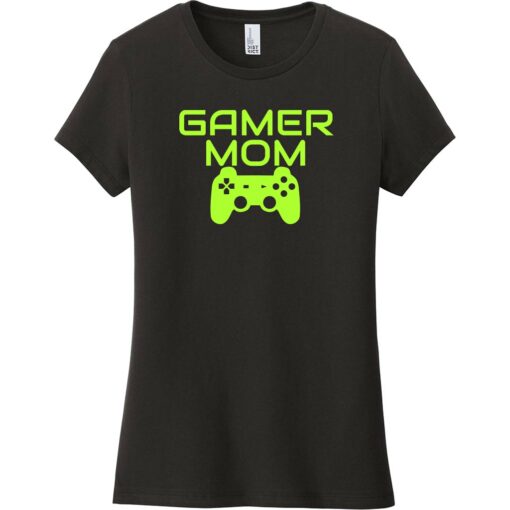 Gamer Mom Women's T-Shirt Black - US Custom Tees