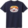 Gatlinburg Smoky Mountains Tennessee Youth T-Shirt New Navy - US Custom Tees