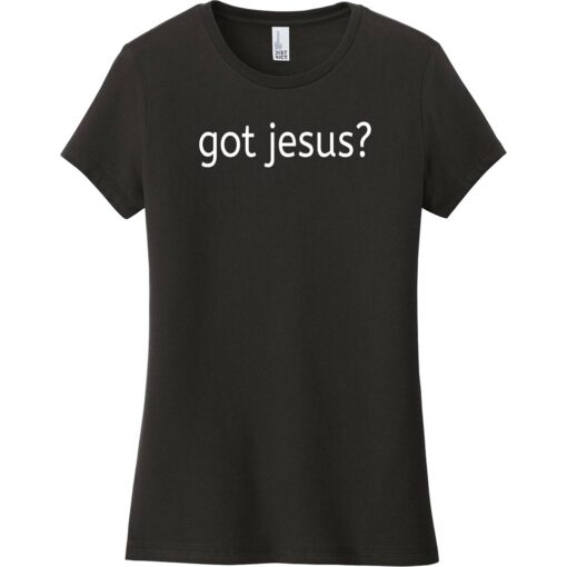 Got Jesus Women's T-Shirt Black - US Custom Tees