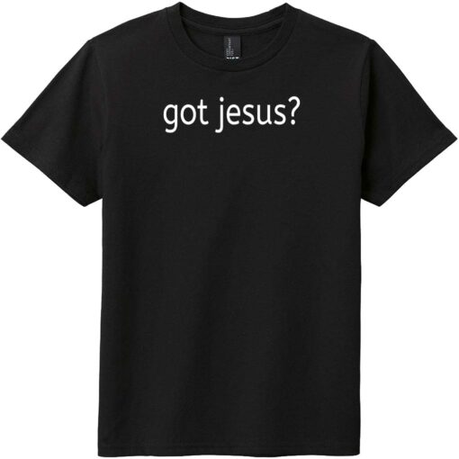 Got Jesus Youth T-Shirt Black - US Custom Tees