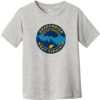 Greenbrier State Forest WV Toddler T-Shirt Heather Gray - US Custom Tees