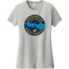 Greenbrier State Forest WV Women's T-Shirt Light Heather Gray - US Custom Tees