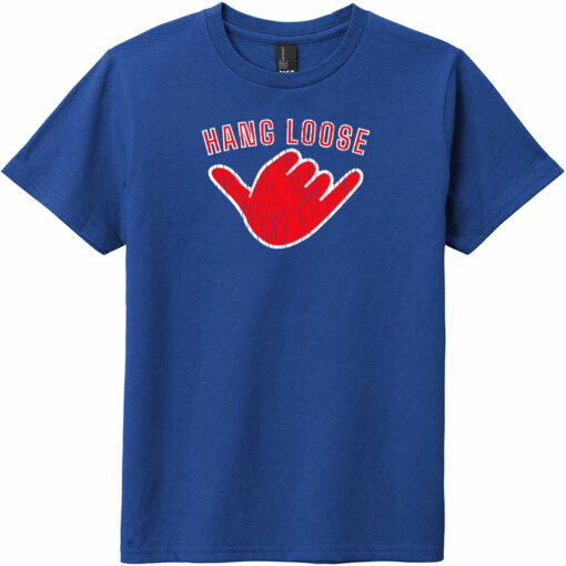 Hang Loose Youth T-Shirt Deep Royal - US Custom Tees