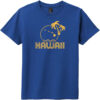 Hawaii Ocean Sun Palm Tree Youth T-Shirt Deep Royal - US Custom Tees