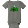 Hit The Trails Vintage Baby One Piece Charcoal - US Custom Tees