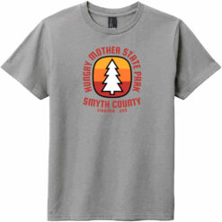 Hungry Mother State Park Virginia Youth T-Shirt Gray Frost - US Custom Tees