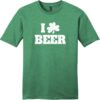 I Love Beer T-Shirt Heathered Kelly Green - US Custom Tees