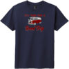 It's Time For A Road Trip Van Youth T-Shirt New Navy - US Custom Tees