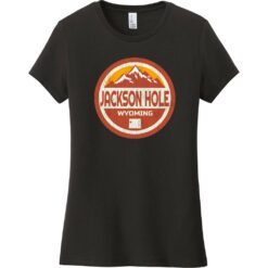 Jackson Hole Wyoming Women's T-Shirt Black - US Custom Tees