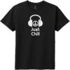 Just Chill Headphones Youth T-Shirt Black - US Custom Tees