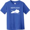 Kentucky Home Sweet Home Toddler T-Shirt Royal Blue - US Custom Tees