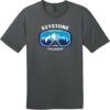 Keystone Colorado Mountain Ski Goggles T-Shirt Charcoal - US Custom Tees