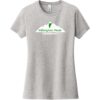 Killington Peak Vermont Women's T-Shirt Light Heather Gray - US Custom Tees
