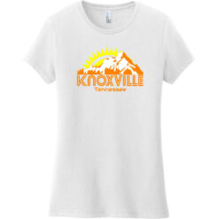 Knoxville Tennessee Mountains Women's T-Shirt White - US Custom Tees