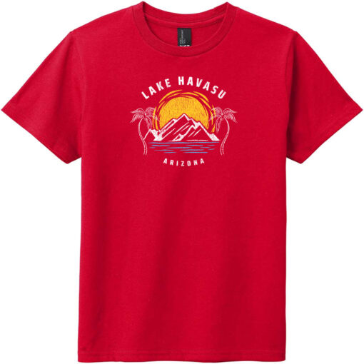 Lake Havasu Arizona Youth T-Shirt Classic Red - US Custom Tees