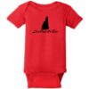 Live Free Or Die New Hampshire Baby One Piece Red - US Custom Tees