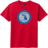 Made In Detroit Gear Youth T-Shirt Classic Red - US Custom Tees