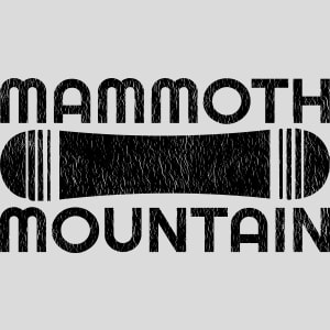 Mammoth Mountain Snowboard Design - US Custom Tees