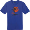 Marco Island Florida Palm Tree T-Shirt Deep Royal - US Custom Tees