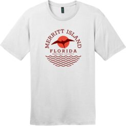 Merritt Island Florida T-Shirt Bright White - US Custom Tees