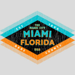 Miami Florida The Magic City Design - US Custom Tees