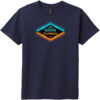 Miami Florida The Magic City Youth T-Shirt New Navy - US Custom Tees
