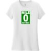 Mile 0 Key West Women's T-Shirt White - US Custom Tees