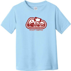 Mount Olympus Rock Climbing Toddler T-Shirt Light Blue - US Custom Tees