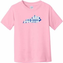 My Old Kentucky Home State Toddler T-Shirt Light Pink - US Custom Tees
