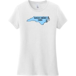 Nags Head OBX North Carolina State Women's T-Shirt White - US Custom Tees