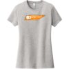 Nashville Tennessee Music City Women's T-Shirt Light Heather Gray - US Custom Tees